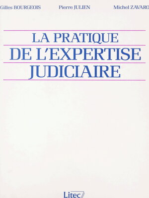 cover image of La pratique de l'expertise judiciaire